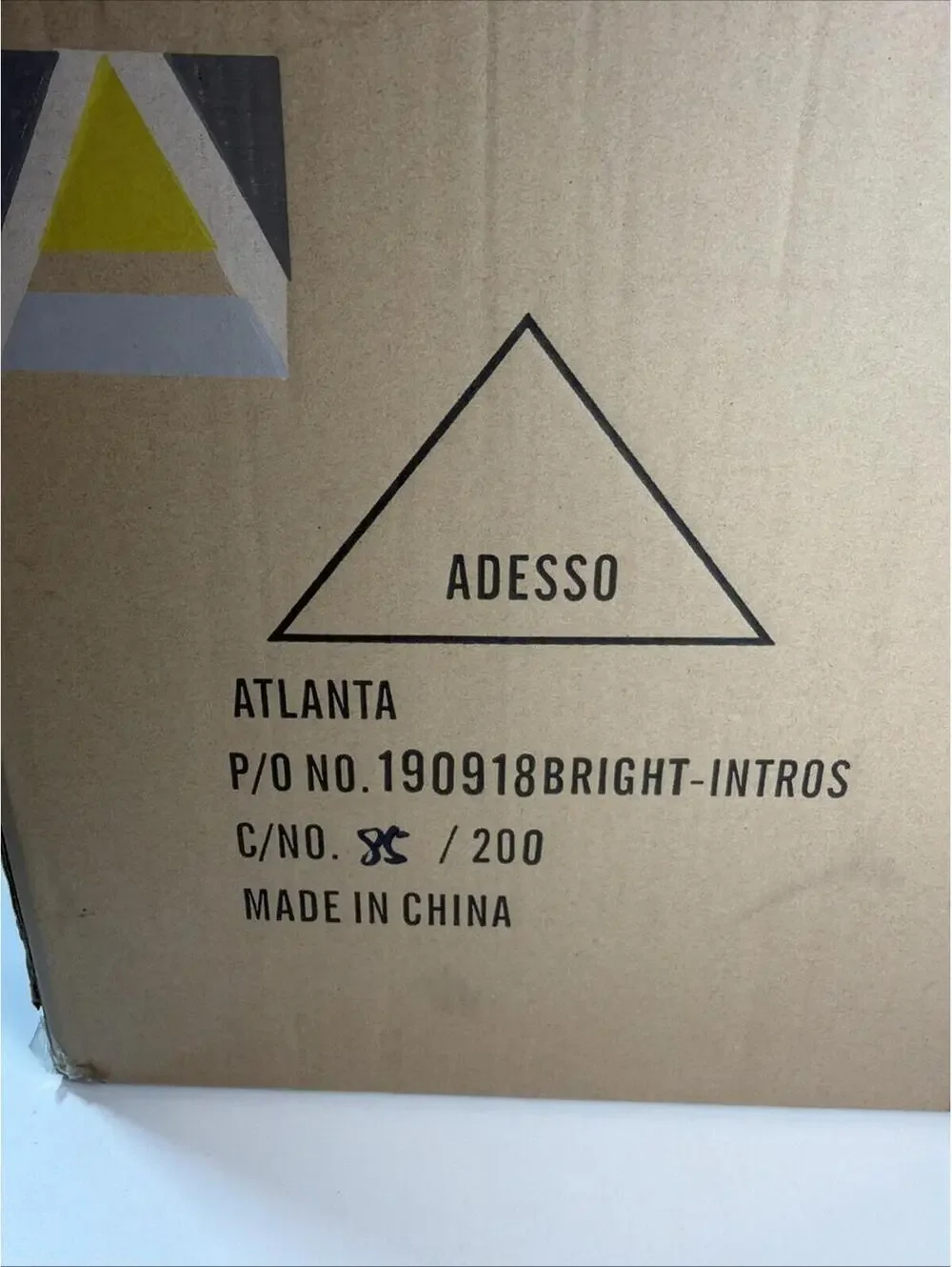 adesso natalie 28.75 inch table lamp model 5103-22 new in box